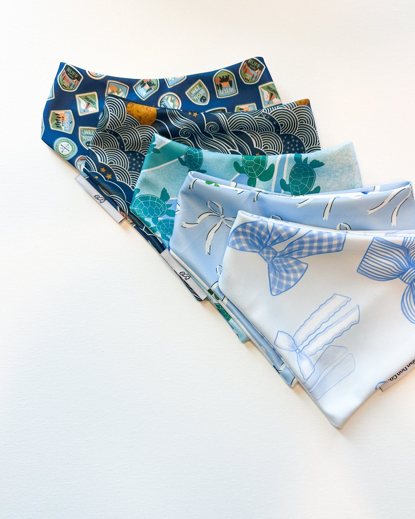 Vintage Breeze Cooling and reversible Dog bandana