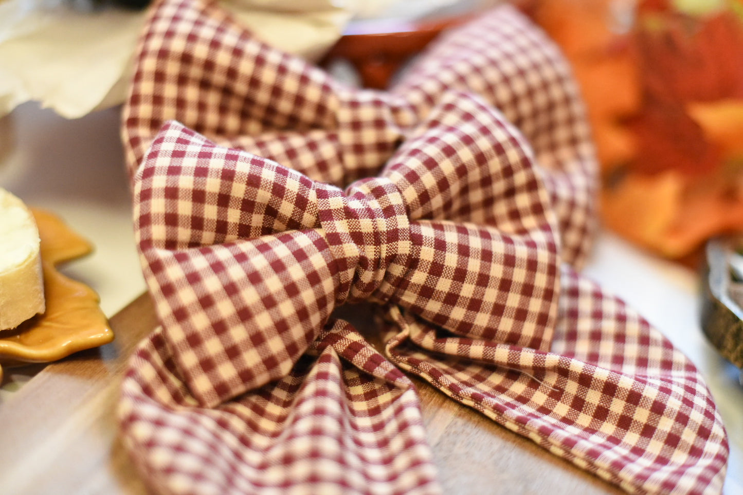 Maple Grove - Over the collar Dog bow