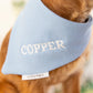 Custom Embroidered name Dog Bandana