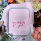 Embroidered “ BIRTHDAY” Dog Bandana