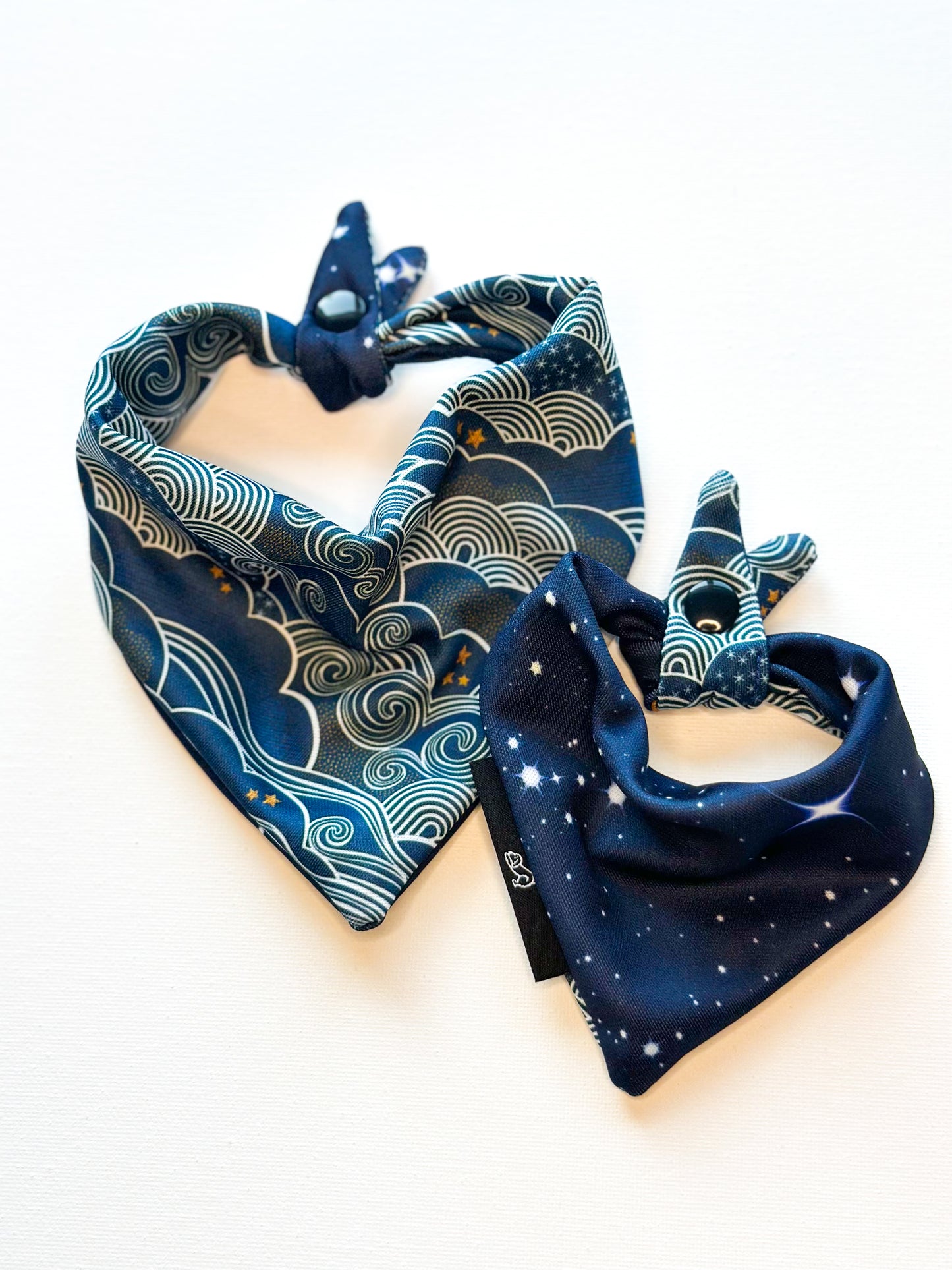 STARLIT SUMMIT Cooling and reversible Dog Bandana