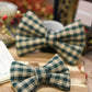 Holiday festivities - over the collar dog bow