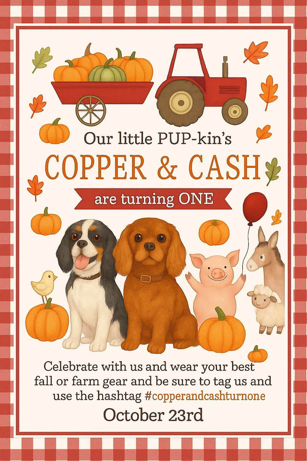 Copper and Cash Birthday Celebration