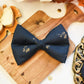 Midnight Meadow - Over the collar Dog Bow