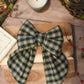 Holiday festivities - over the collar dog bow