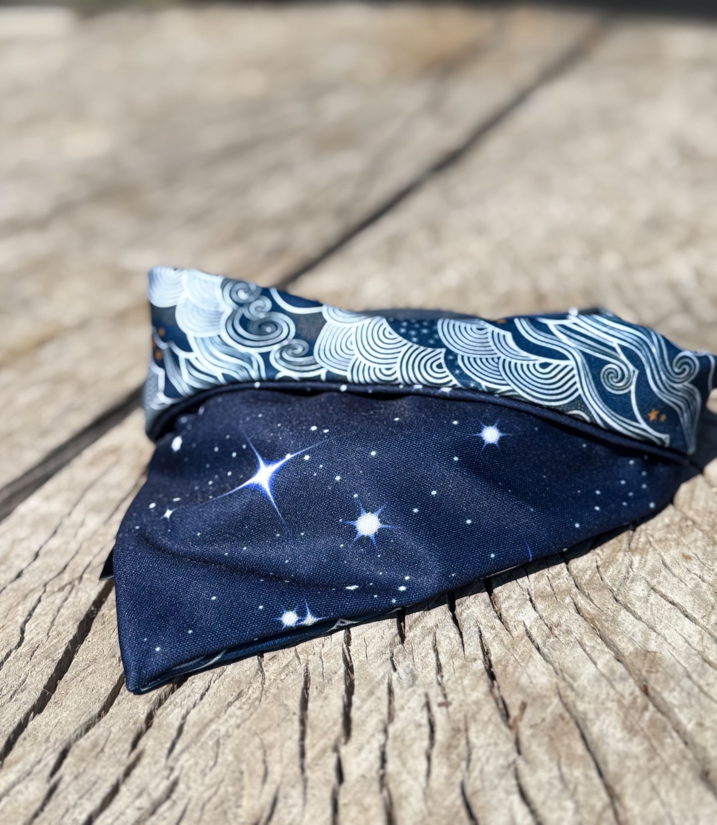 STARLIT SUMMIT Cooling and reversible Dog Bandana