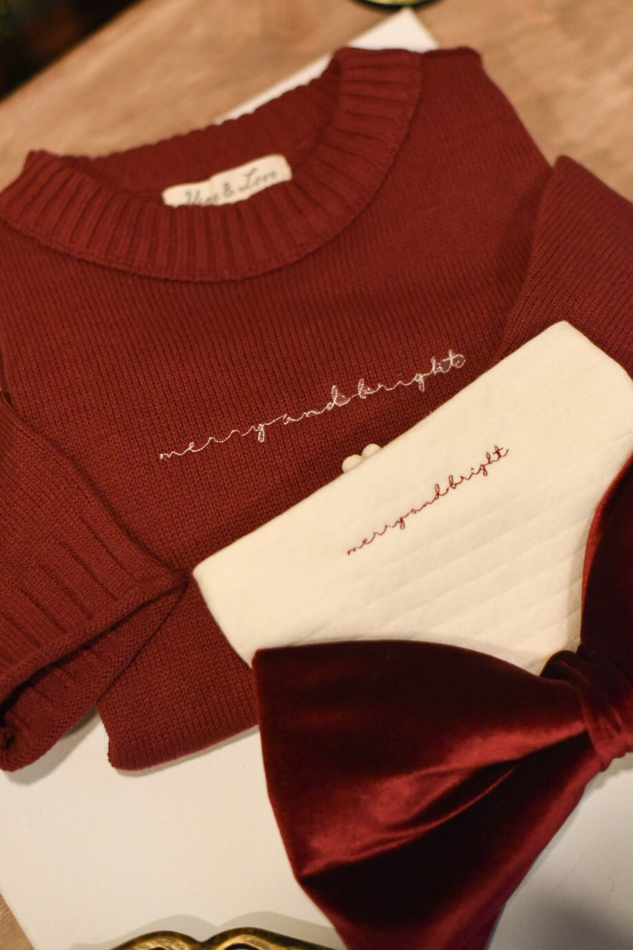 Merry and Bright - holiday sweater