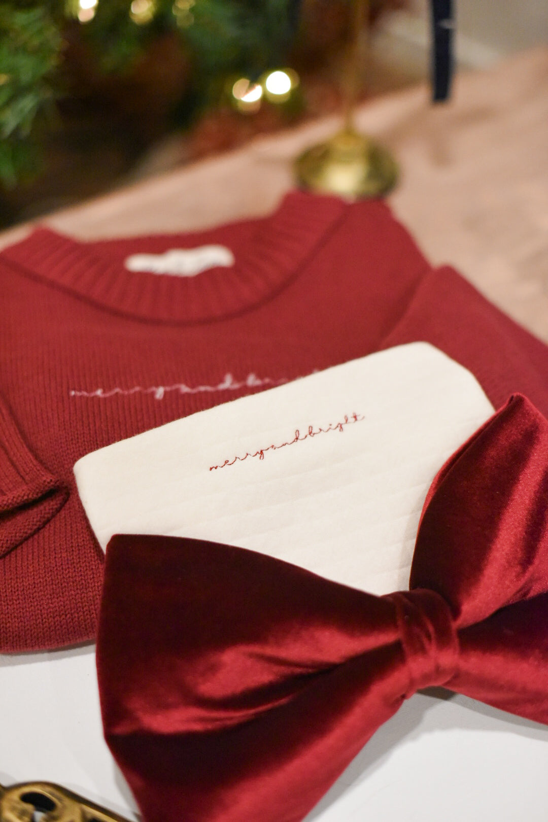 Merry and Bright - holiday sweater