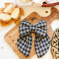 Harvest Plaid - Over The Collar Dog Bow