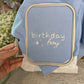 Embroidered “ BIRTHDAY” Dog Bandana
