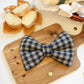Harvest Plaid - Over The Collar Dog Bow
