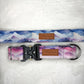 Pink/Blue Watercolor Mountains Adventure proof Dog Collar