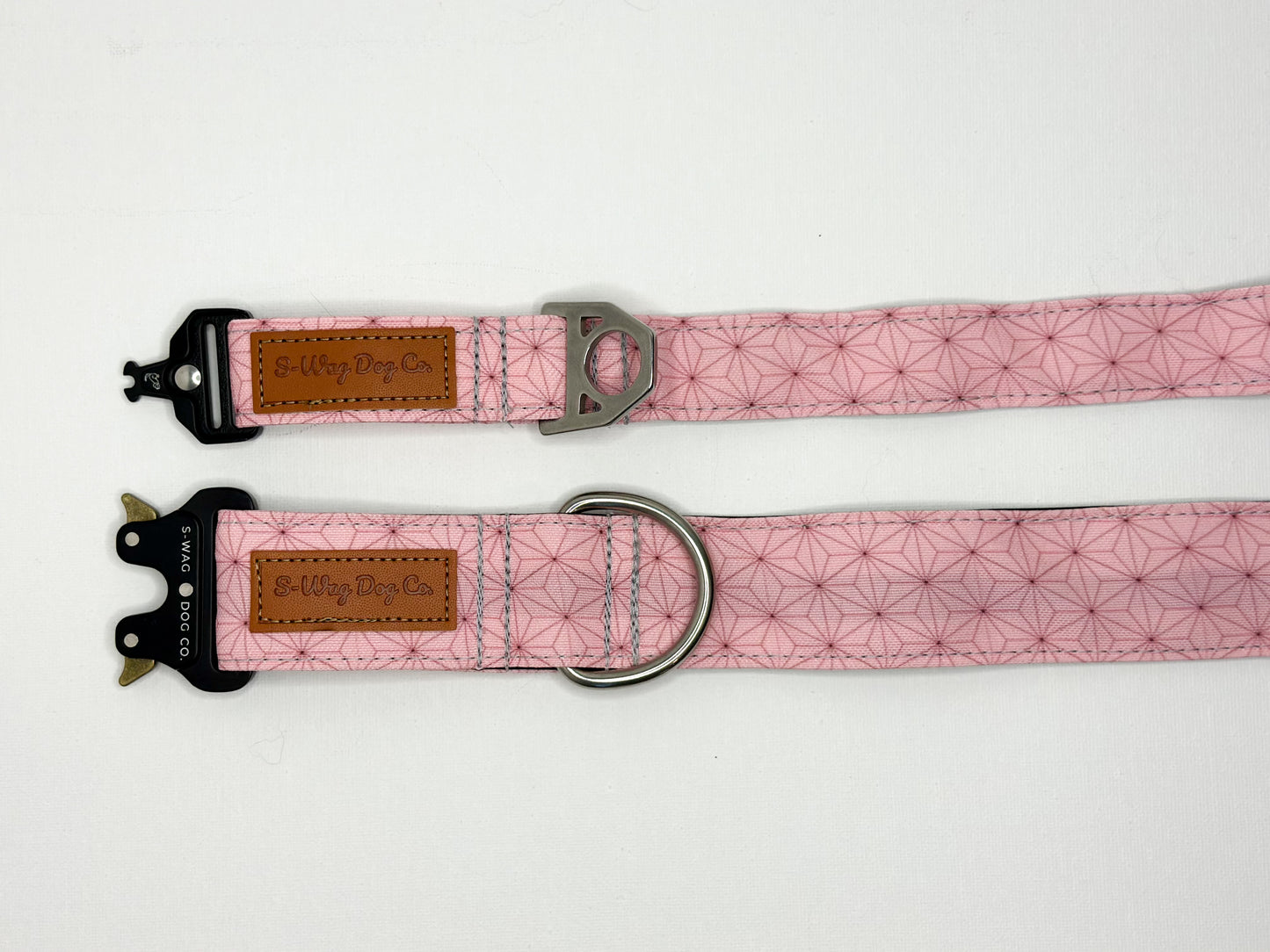 Pink Nezuko, Abstract Dog Collar