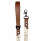 Fall Coffee Cups Neutral Leash, Collar and Bandana Set